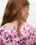 V-Neck Printed Top