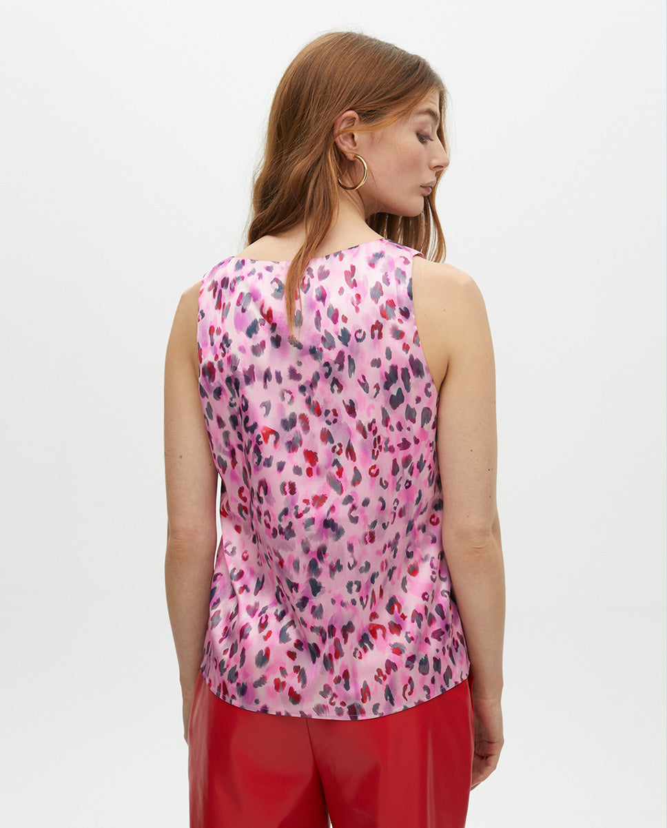 V-Neck Printed Top