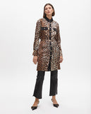 Animal Print Tunic with Pocket Details