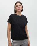 T-shirt with Bead Details