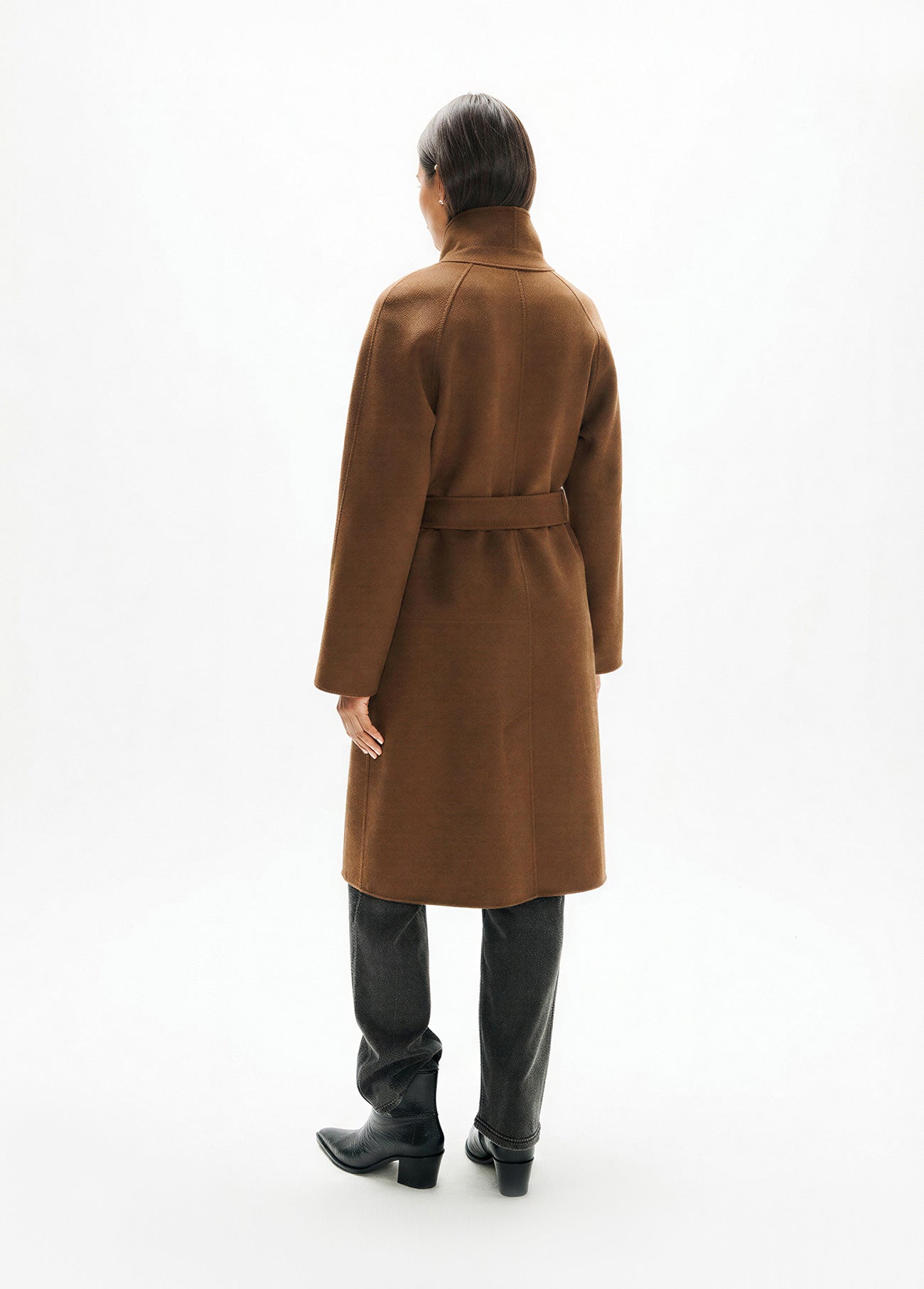 lf2601003-Long unlined coat-Camel
