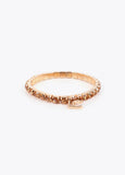 lf2603014-Set of custom lacquered elastic bracelets-Metal-Brown