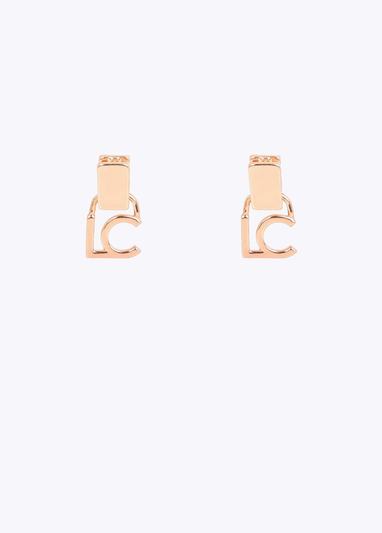 lf2603076-Logotyped earring-Gold