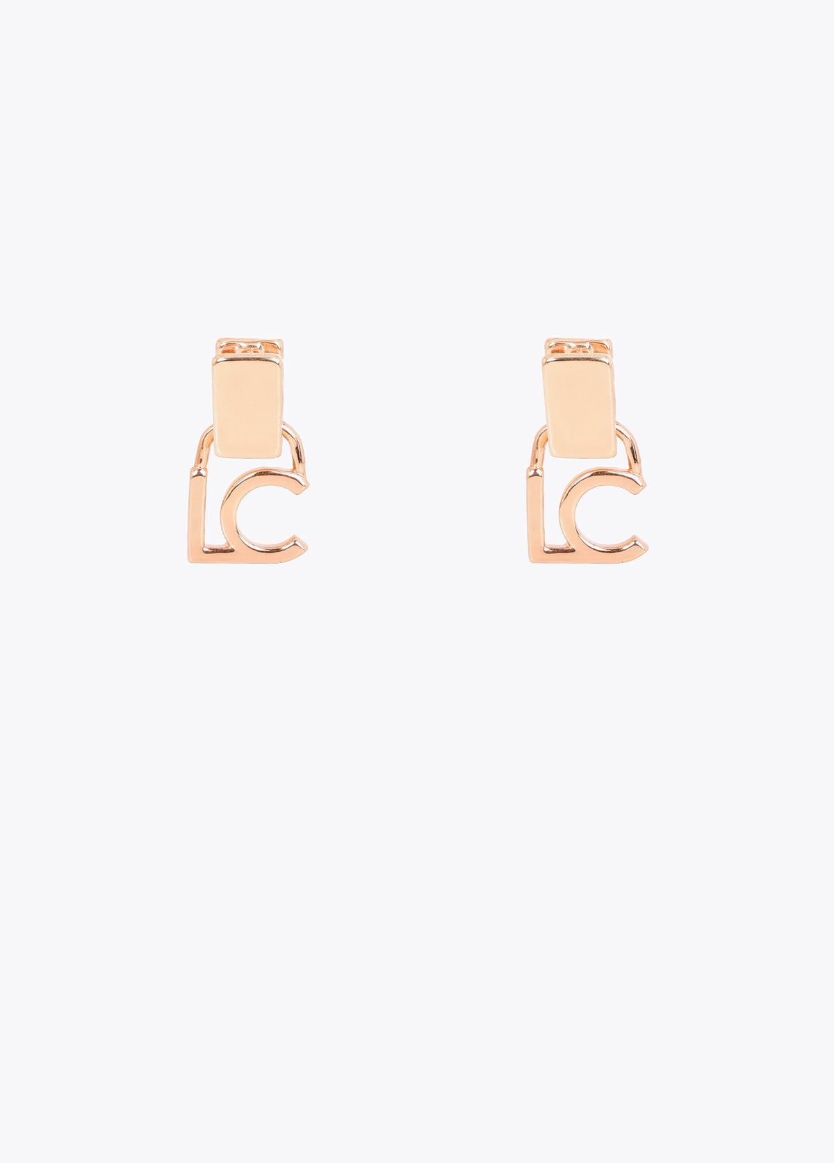 lf2603076-Logotyped earring-Gold