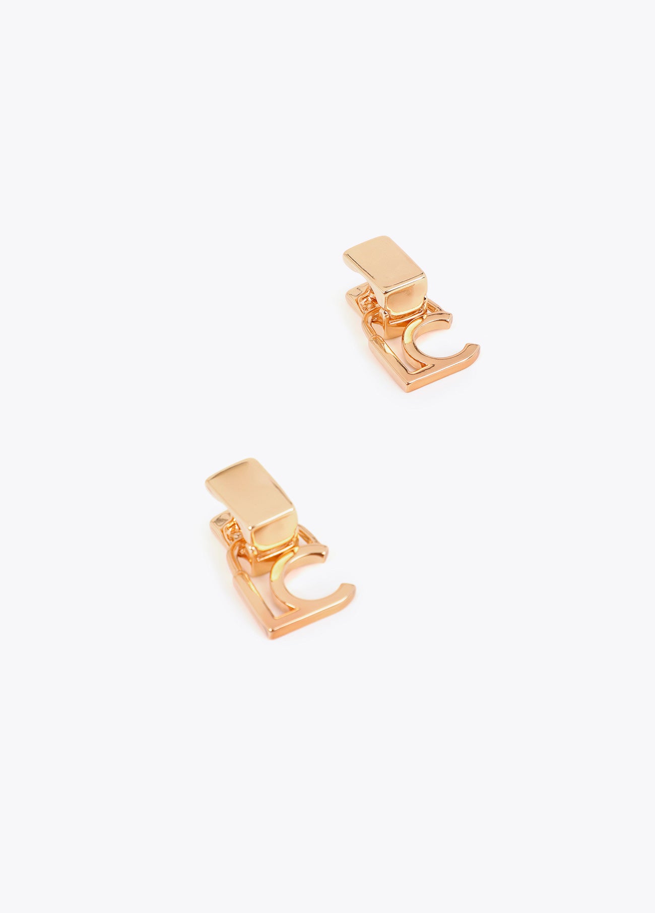 lf2603076-Logotyped earring-Gold