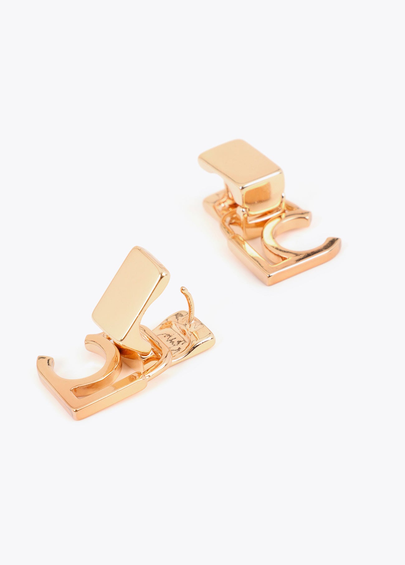 lf2603076-Logotyped earring-Gold