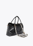lf2604047-Leather-effect weekend-Black