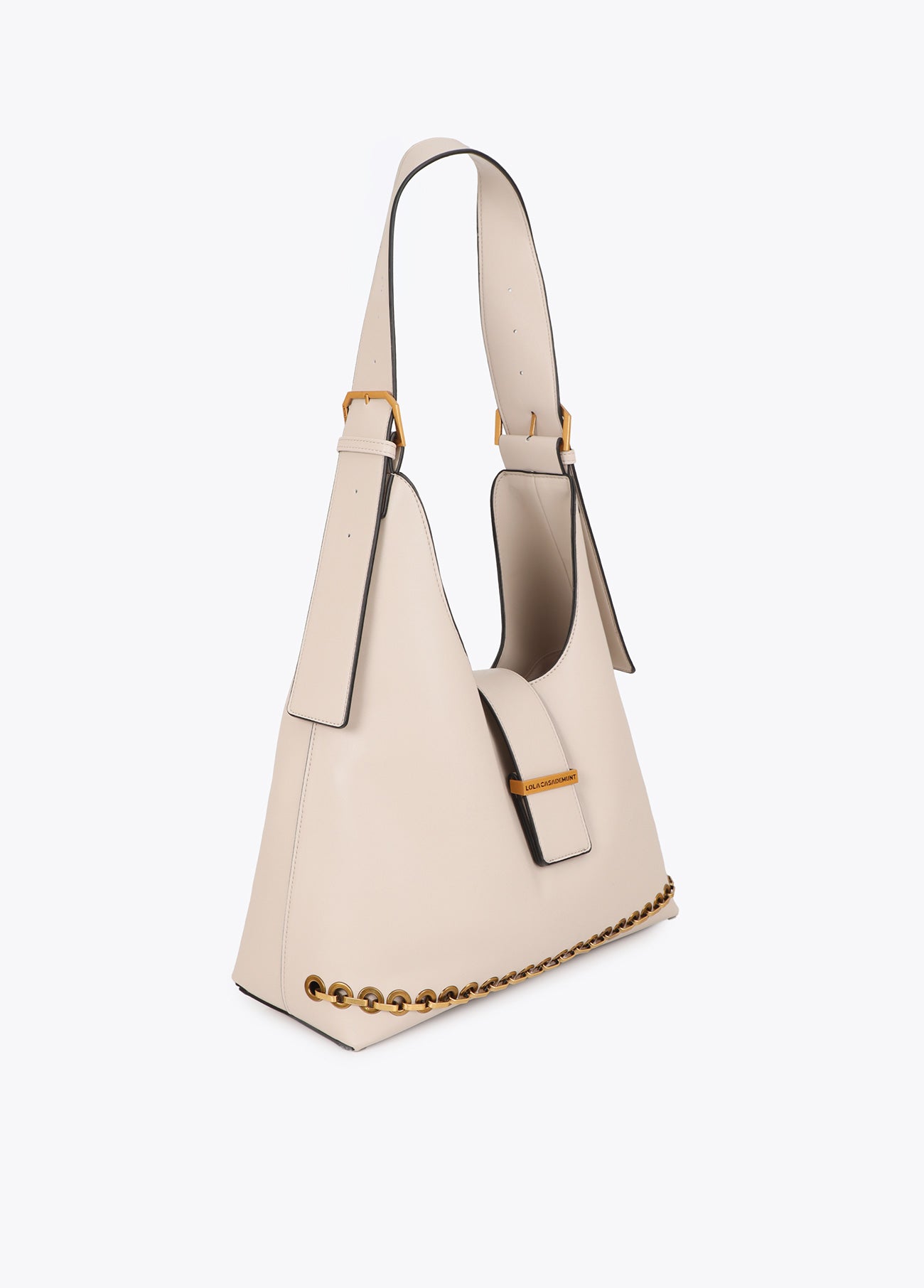 lf2604063-Shopper with eyelets-Stone