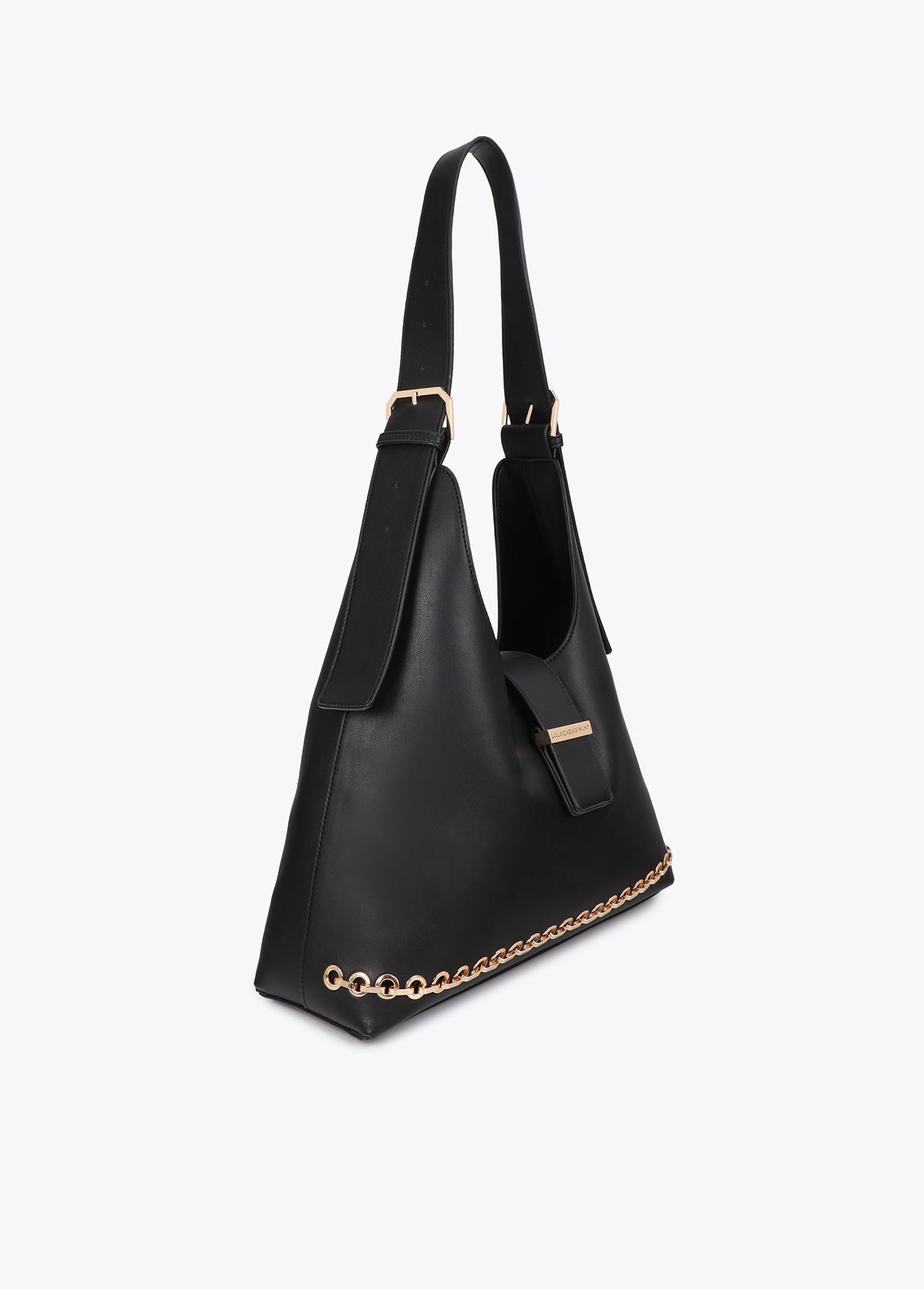 lf2604063-Shopper with eyelets-Black