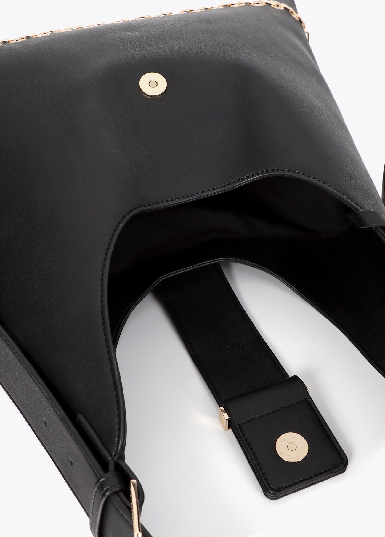 lf2604063-Shopper with eyelets-Black