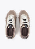 lf2605010-Sporty combination in different materials and leather-Grey-Metal