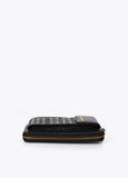 lf2612027-Stitching logo mobile phone case-Black