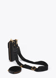 lf2612027-Stitching logo mobile phone case-Black