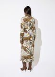 lf2616004-Long printed dress-Ecru-Multicolor