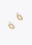 Oval earrings