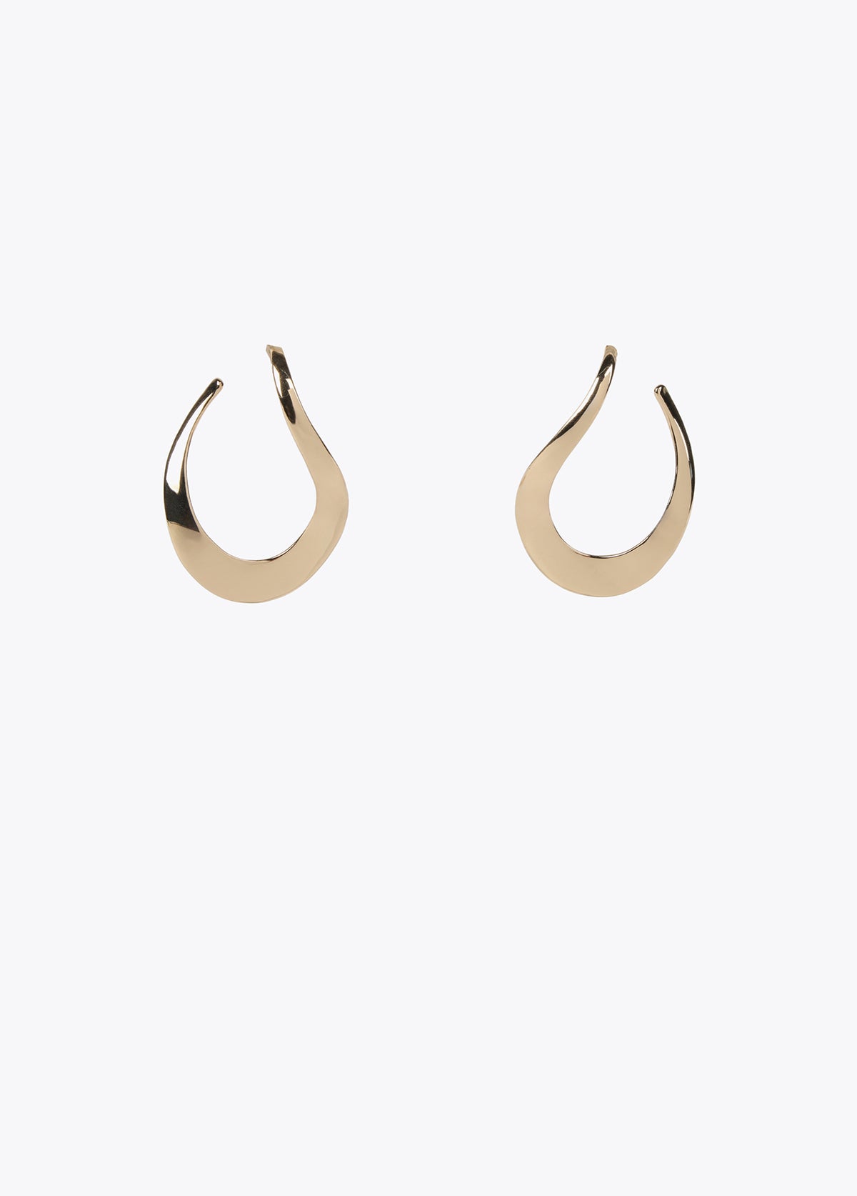 Maxi teardrop earrings