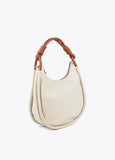 Hobo bag with rounded handles