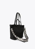 Nylon tote bag with neon details