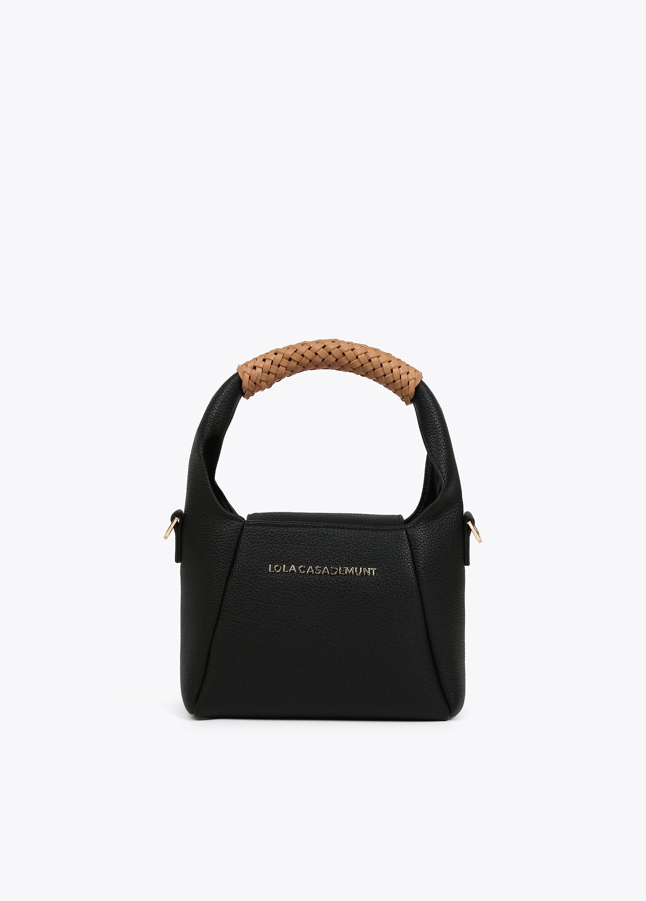 Crossbody bag with braided detail