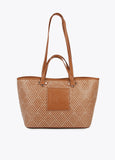 Woven tote bag