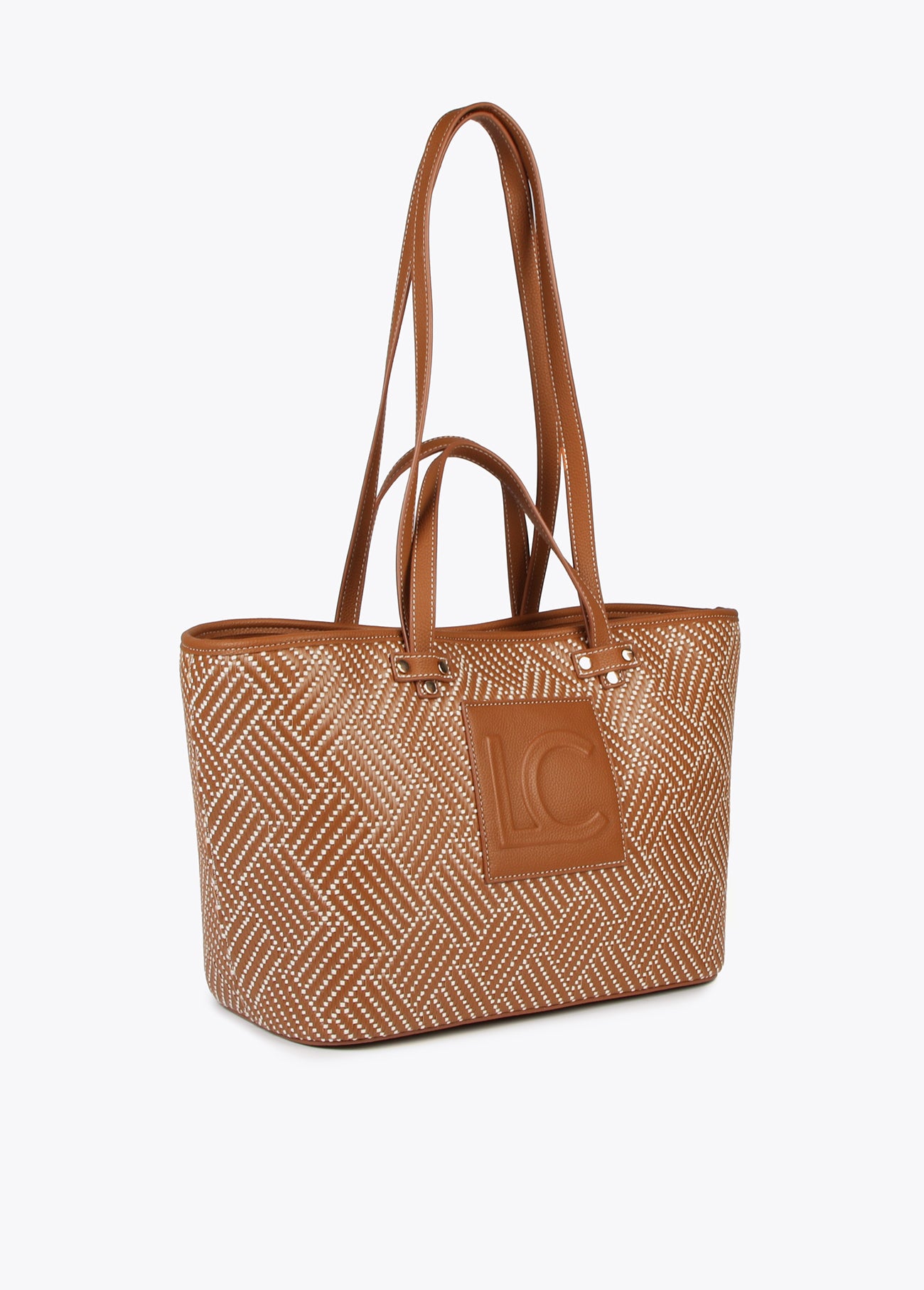 Woven tote bag