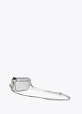 Mini metallic crossbody bag