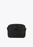 Monogrammed crossbody bag
