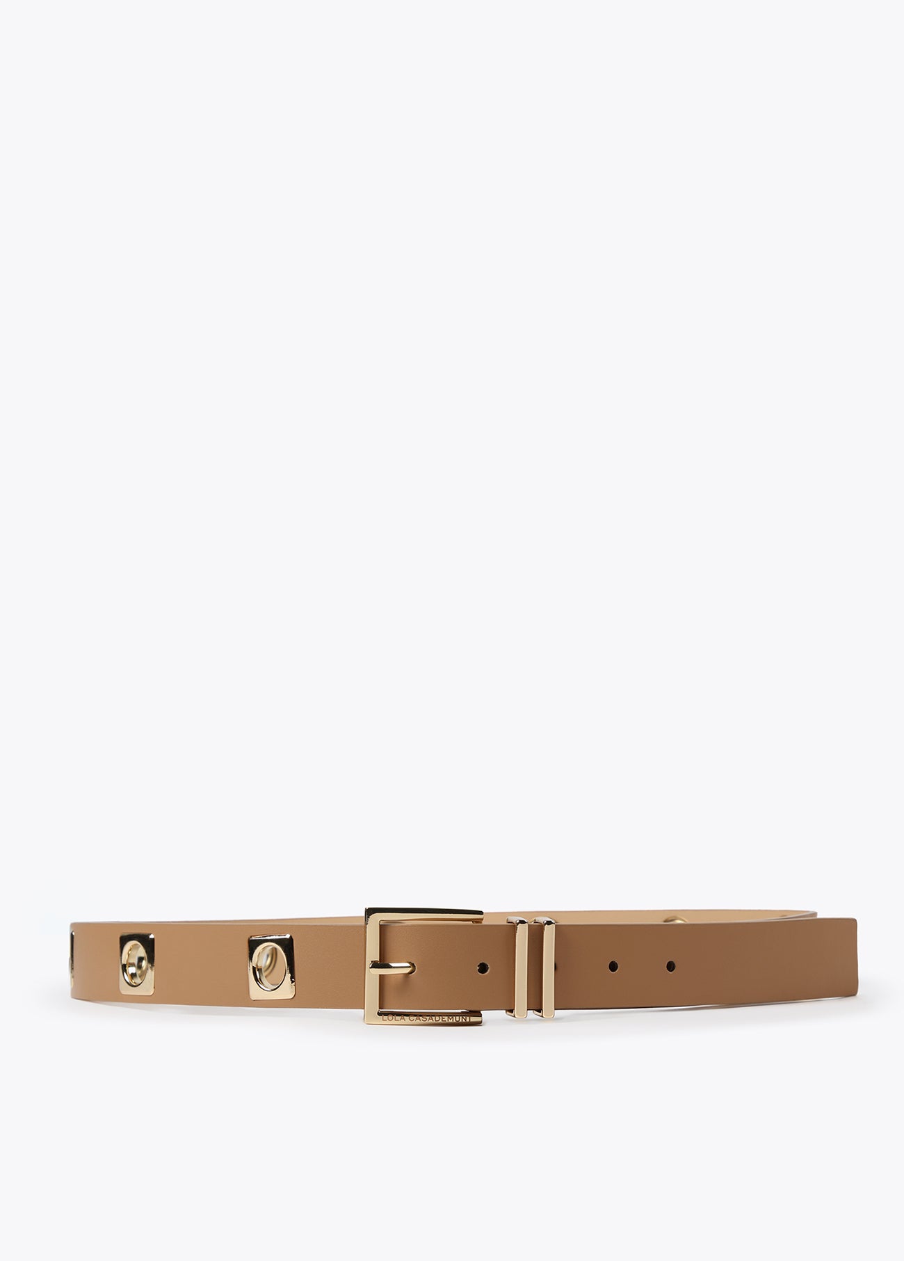 Metal piece belt