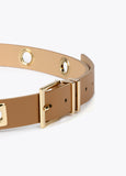 Metal piece belt