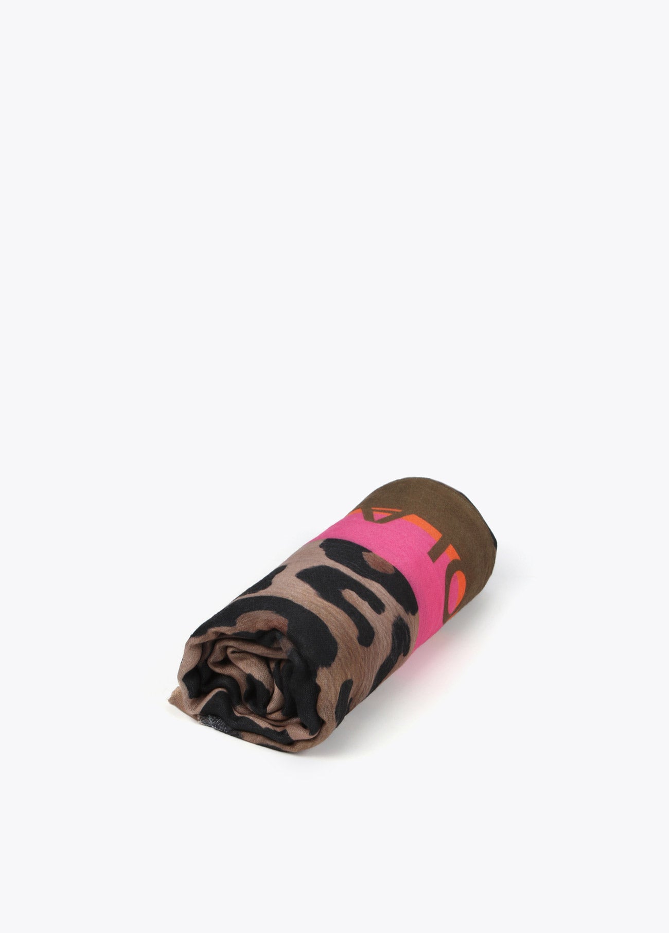 Animal print scarf