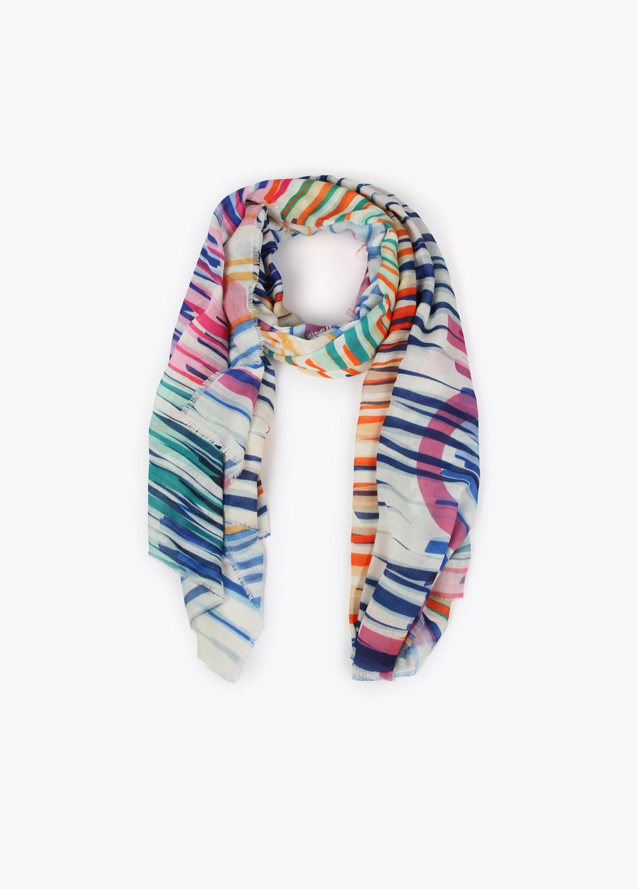 Colour distortion scarf