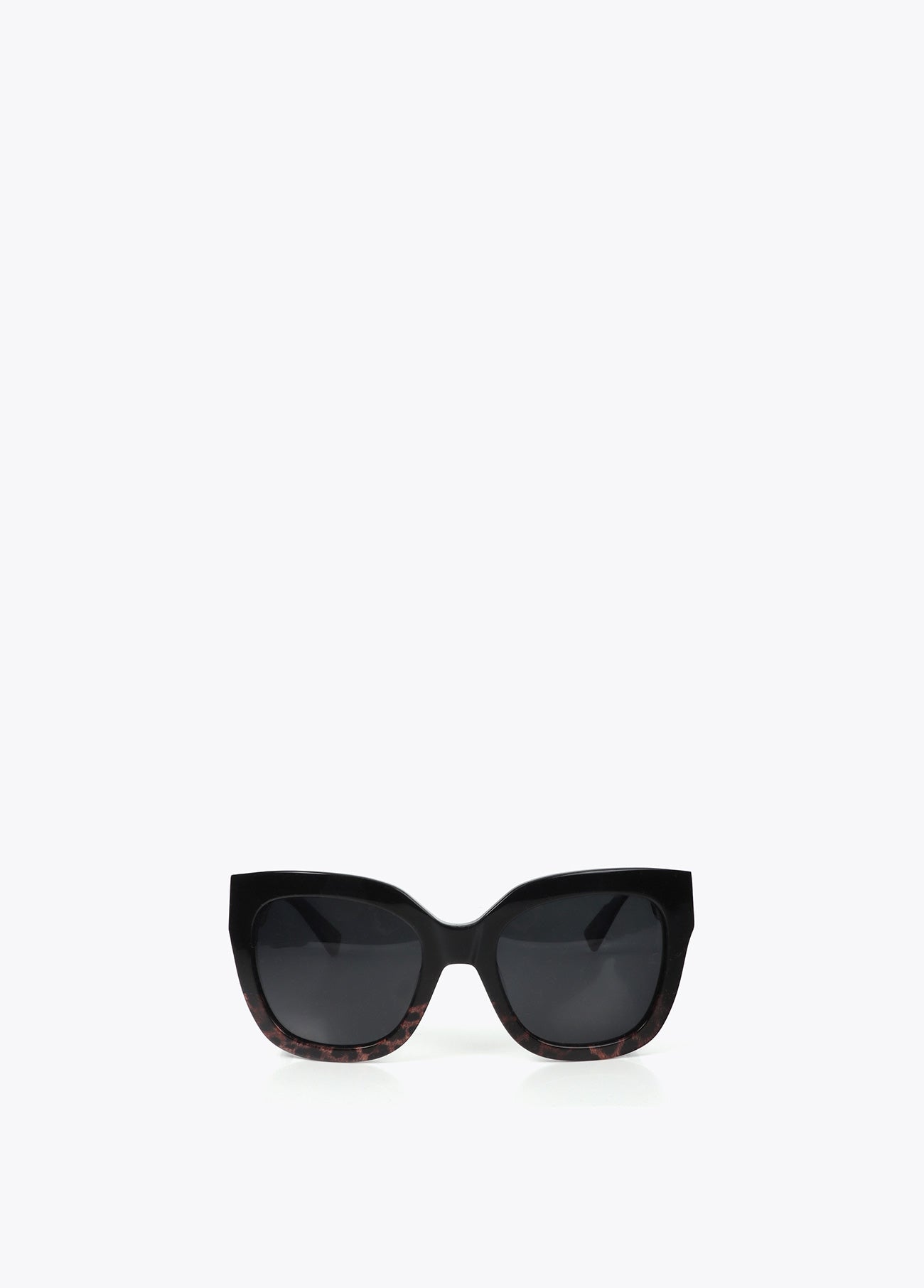 Square shape  tortoiseshell combined made of cellulose acetate