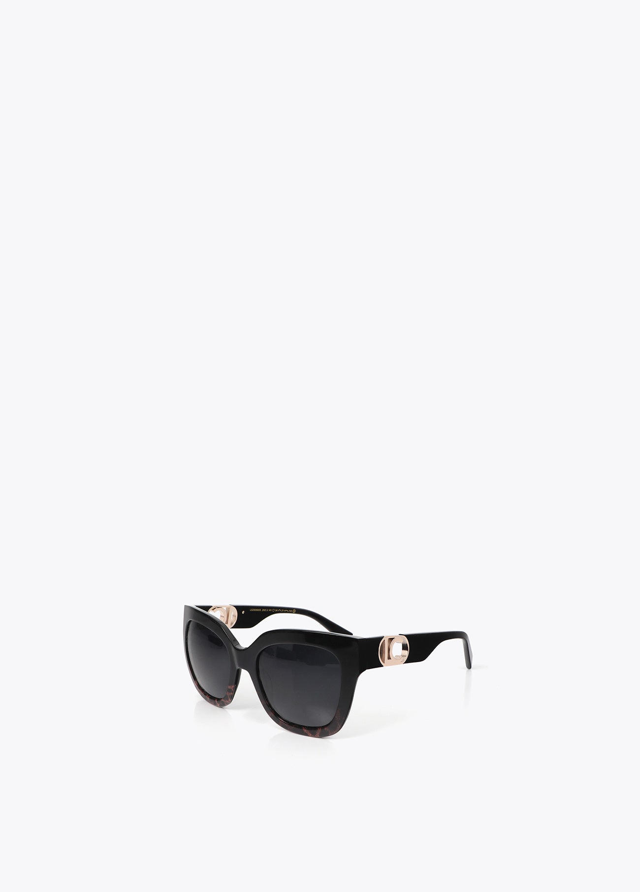 Square shape  tortoiseshell combined made of cellulose acetate