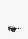 Square shape  tortoiseshell combined made of cellulose acetate