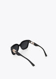 Square shape  tortoiseshell combined made of cellulose acetate