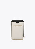 Mini two-tone mobile phone bag