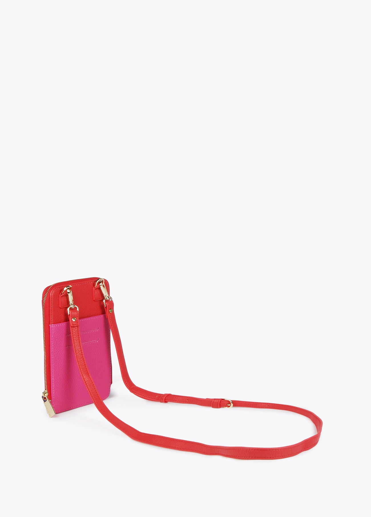 Mini two-tone mobile phone bag