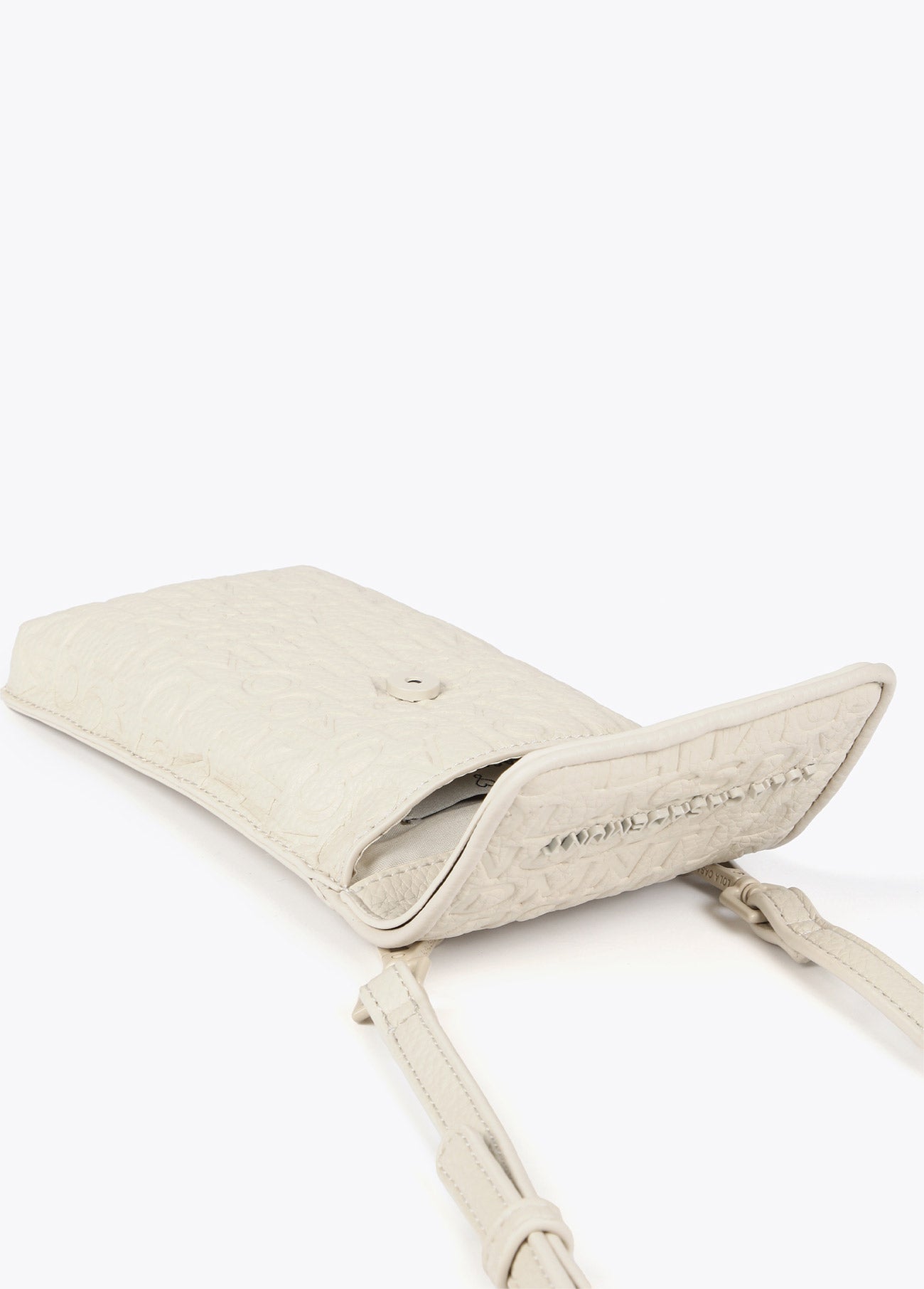 Monogrammed mobile phone bag