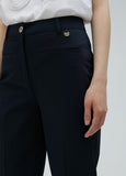 Basic flared trousers