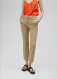 Straight-leg chino trousers