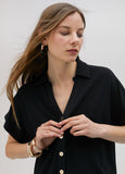 Flowing knit shirt