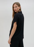 Flowing knit shirt