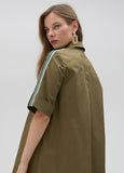 Midi shirt dress