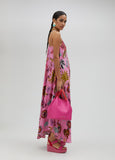 Long printed dress