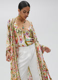 Kimono with kimono sleeves