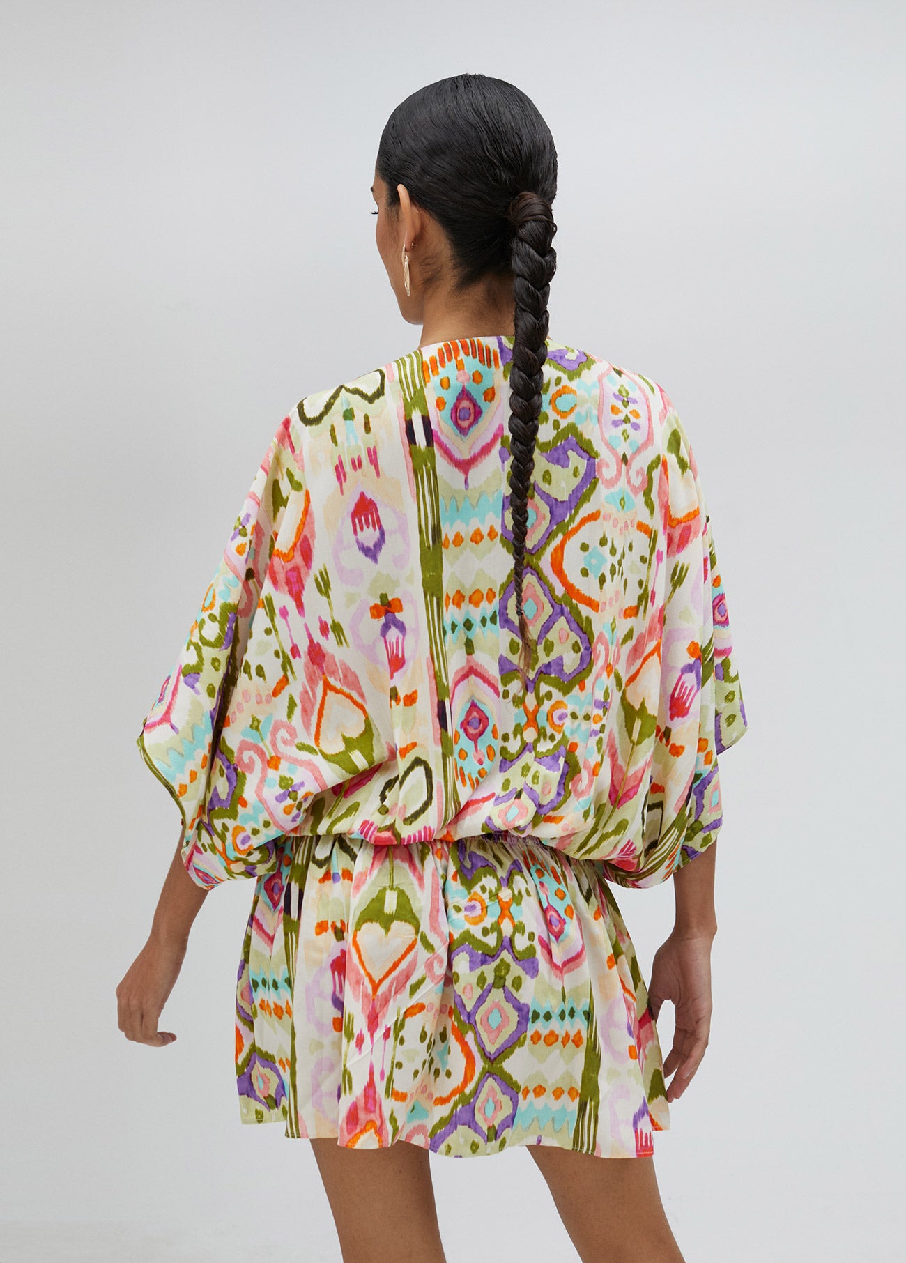 Short printed dress