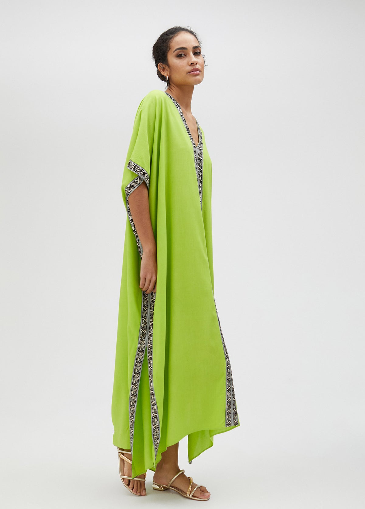 Long tunic with border