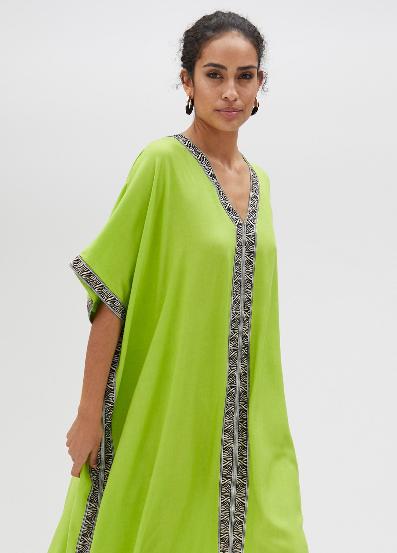 Long tunic with border