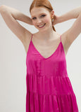 Ruffled strappy dress