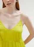 Ruffled strappy dress
